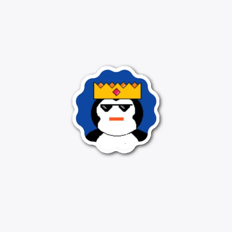 King Pixeli Penguin 